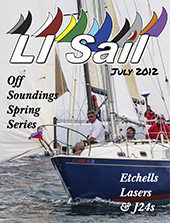 July 2012 Cover of LI Sail